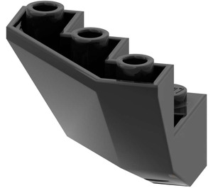 LEGO Black Brick 3 x 3 x 2 Facet Bottom (2464)