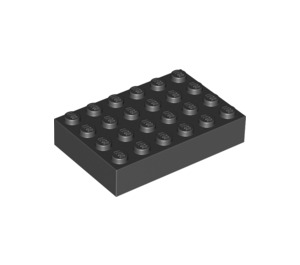 LEGO Black Brick 4 x 6 (2356 / 44042)