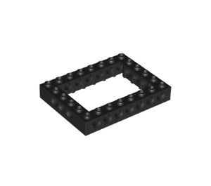 LEGO Noir Brique 6 x 8 avec Open Centre 4 x 6 (1680 / 32532)