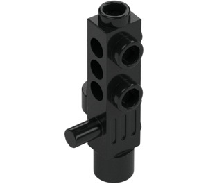 LEGO Svart Kamera med Sida Sight (4360)