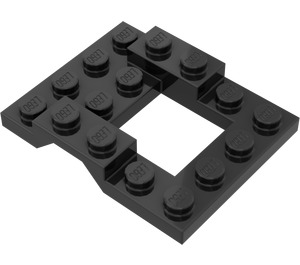 LEGO Noir Voiture Base 4 x 5 (4211)