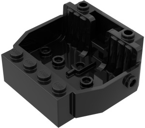 LEGO Schwarz Auto Base 4 x 5 mit 2 Seats (30149)