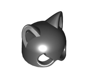 LEGO Black Catwoman Mask (Larger Eye Gap) (55705)
