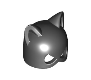 LEGO Black Catwoman Mask (Smaller Eye Gap) (98729)