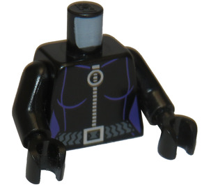 LEGO Black Catwoman (Super Heroes) Torso (973 / 76382)