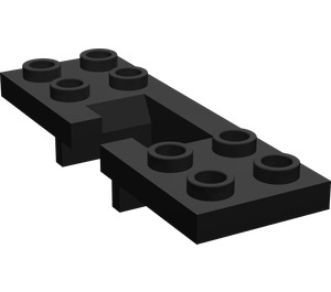 LEGO Zwart Change-over Plaat (6631)
