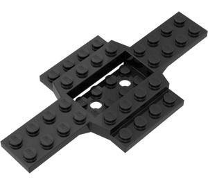 LEGO Noir Châssis 6 x 12 (28324)