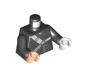 LEGO Black Chirrut Imwe Minifig Torso (973 / 76382)