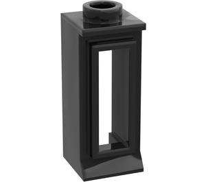 LEGO Negro Classic Ventana 1 x 1 x 2