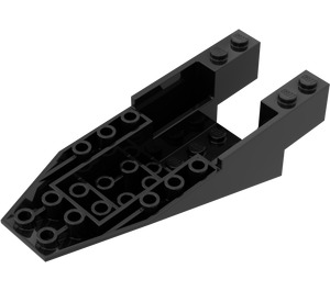 LEGO Schwarz Cockpit 4 x 11 x 2 & 2/3 (6058)