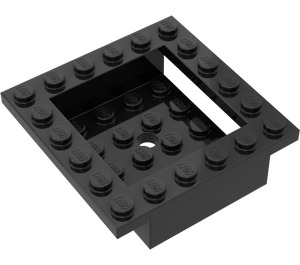 LEGO Černá Kokpit 6 x 6 (4597)