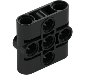 LEGO Black Connector Beam 1 x 3 x 3 (39793)