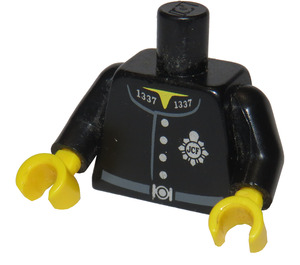 LEGO Zwart Constable Torso (973 / 88585)