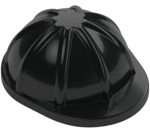 LEGO Black Construction Helmet with Brim (3833)