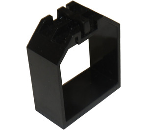 LEGO Black Container 4 x 2 x 4 with 2 Click Hinges (30637)