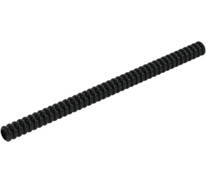 LEGO Black Corrugated Hose 11.2 cm (14 Studs) (22431 / 71923)