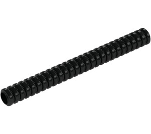 LEGO Black Corrugated Hose 7.2 cm (9 Studs) (23002 / 57721)