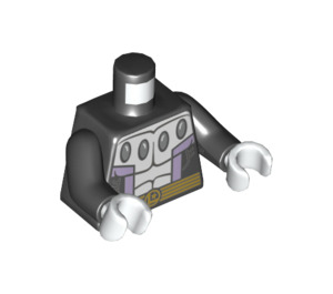 LEGO Negro Cosmic Boy Minifigura Torso (973 / 76382)