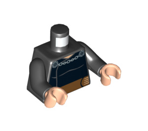 LEGO Zwart Count Dooku Torso (973 / 76382)