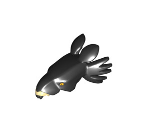 LEGO Black Creature Head (100719)