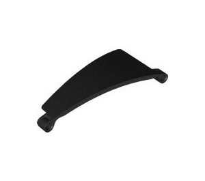 LEGO Black Curved Panel 51 Right (3583 / 68196)