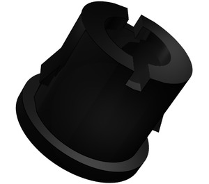 LEGO Noir Cylindre Casquette for Damper Shock Absorber (32182)