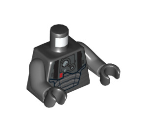 LEGO Schwarz Darth Malgus Torso (973 / 76382)