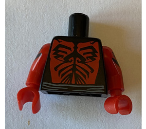 LEGO Schwarz Darth Maul Torso (973)