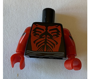 LEGO Black Darth Maul Torso (973)