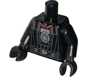 LEGO Black Darth Vader Torso with Celebration Medal Decoration (973)