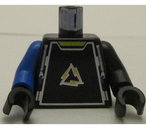 LEGO Schwarz Dash, Alpha Team Torso (973)