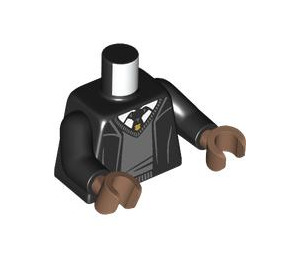 LEGO Black Dean Thomas Minifig Torso (973 / 76382)