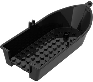 LEGO Black Dinghy 8 x 18 x 3 1/3 (33129)