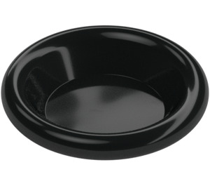 LEGO Black Dinner Plate (6256)