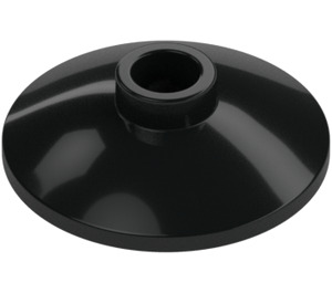 LEGO Schwarz Dish 2 x 2 (4740 / 30063)