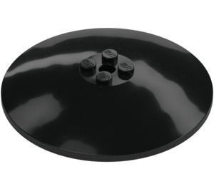 LEGO Negro Dish 8 x 8 (3961 / 18859)