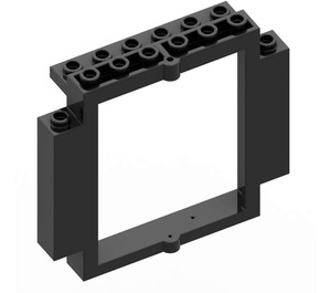 LEGO Noir Porte Cadre 2 x 8 x 6 Revolving  (30101)