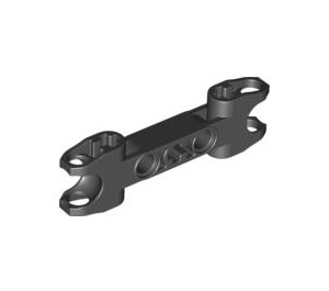 LEGO Black Double Ball Connector 7 with Two Pinholes (64311)