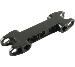 LEGO Black Double Ball Joint Connector with Squared Ends (61054)