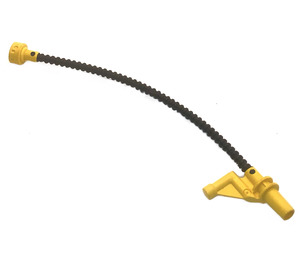 LEGO Black Duplo Fire Hose with Yellow Ends (6425)