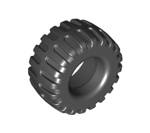 LEGO Black Duplo Tyre Ø46.6 (6292)
