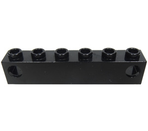 LEGO Black Electric Light Prism 1 x 6 Holder