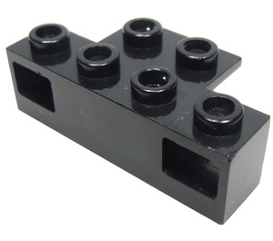 LEGO Noir Electric Train Light Prism 1 x 4 Titulaire (2928)