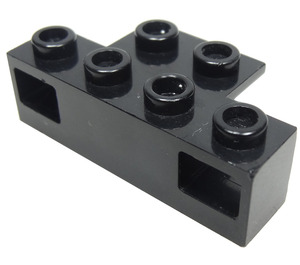 LEGO Černá Electric Vlak Světlo Prism 1 x 4 Držák (2928)