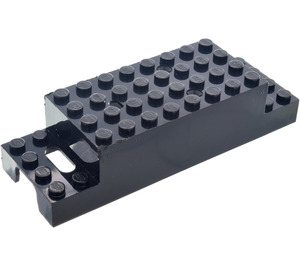 LEGO Black Electric Train Motor 4.5V Type II Upper Housing with Open Space between End Contacts