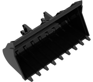 LEGO Black Excavator Bucket 18 x 10 (32030)