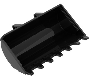 LEGO Black Excavator Bucket 8 x 10 (2951)