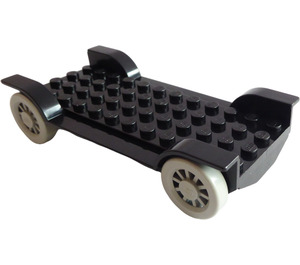 LEGO Black Fabuland Car Chassis 12 x 6 New (no Hitch) (4362)