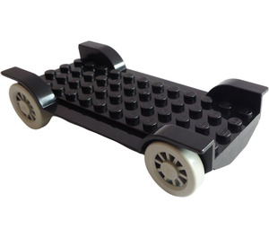 LEGO Černá Fabuland Auto Podvozek 12 x 6 New (no Hitch) (4362)