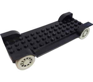 LEGO Black Fabuland Car Chassis 14 x 6 New